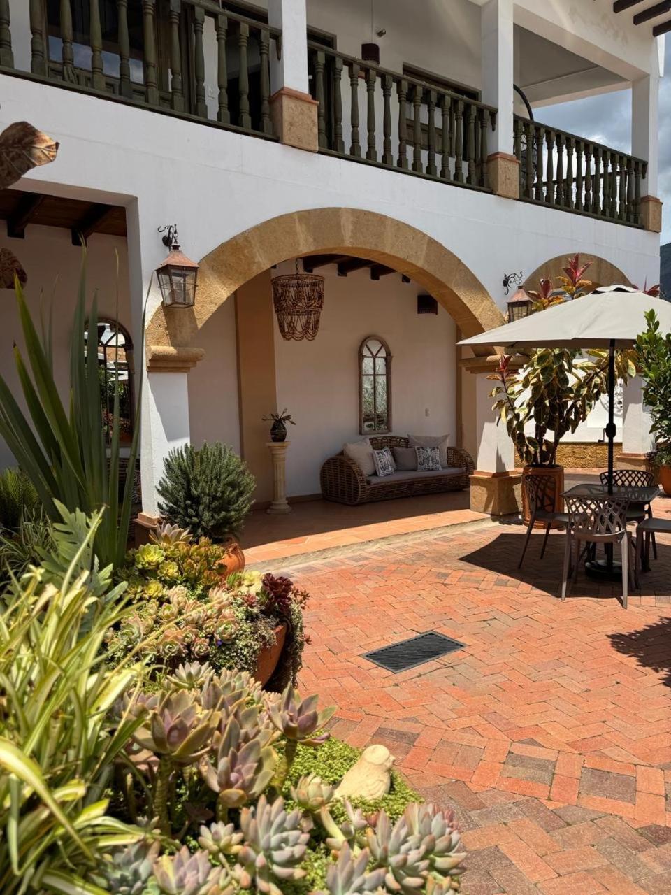 Santa Lucia Casa Hotel Вилья-де-Лейва Экстерьер фото